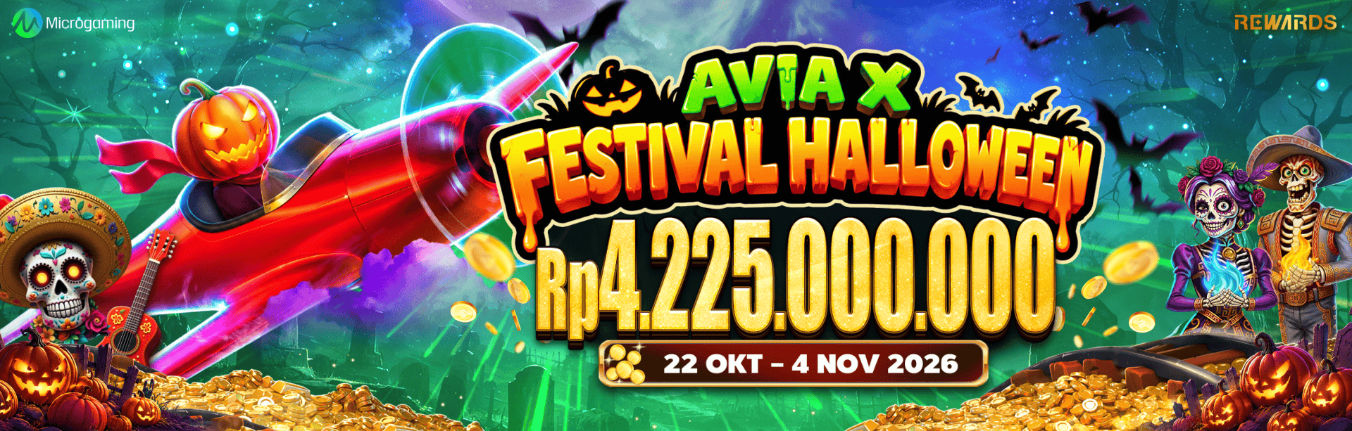 AVIA X FESTIVAL HALLOWEEN