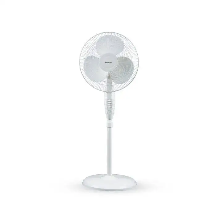 Bajaj Esteem 400 MM Oscillating Pedestal Fan for Home|Stand Fan with Tilt Mechanism| Voltage Protection| 100% CopperMotor| HighAir Delivery| 3-Speed Control| Telescopic Arrangement|2-Yr Warranty|White - Image 2