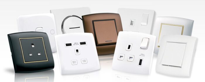 Electrical switches sockets