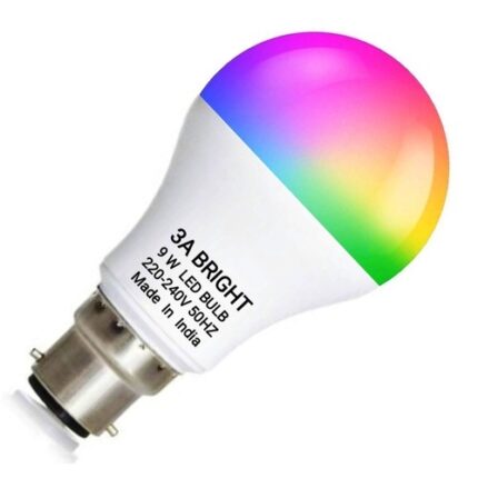 Night Multi Color Fancy Led Bulb, 9 W,